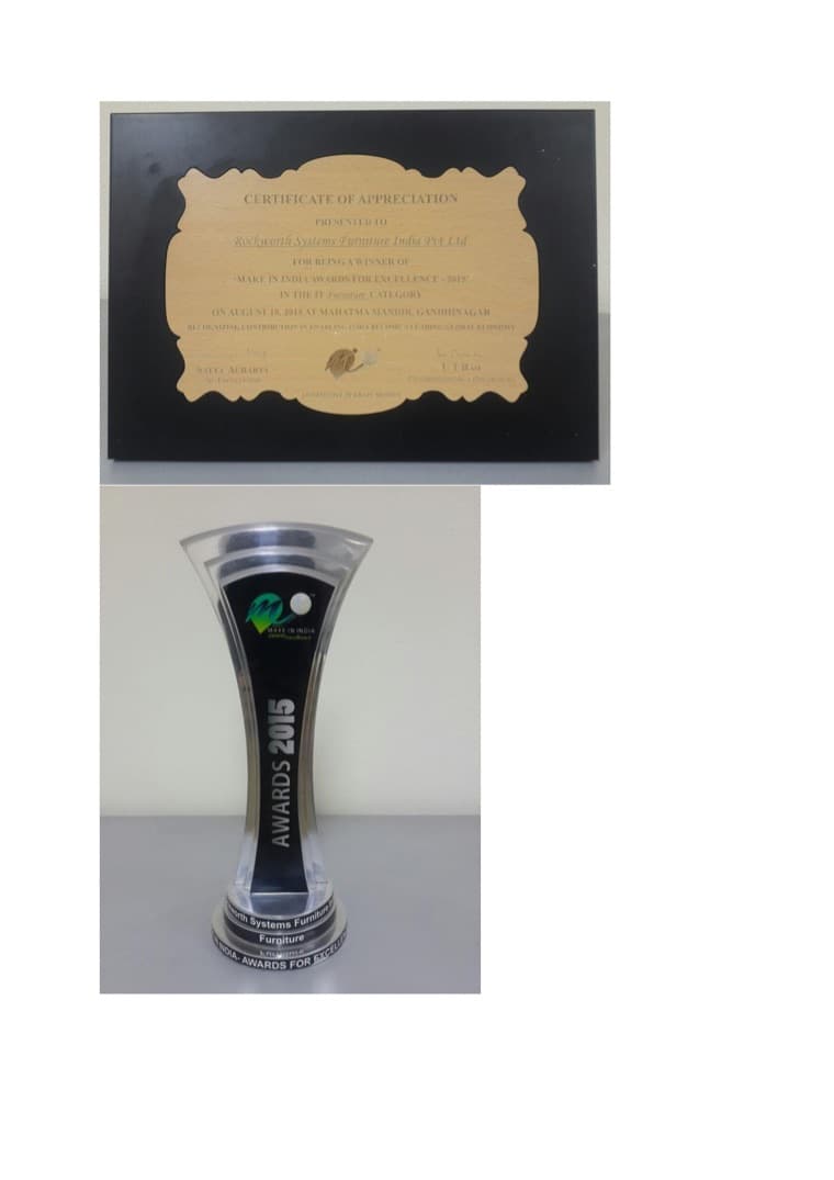 Excellence Award — Make in India