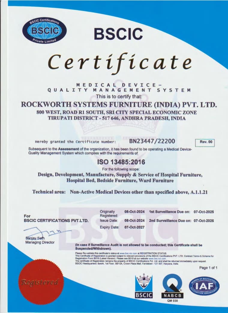 ISO 13485 — Medical devices quality