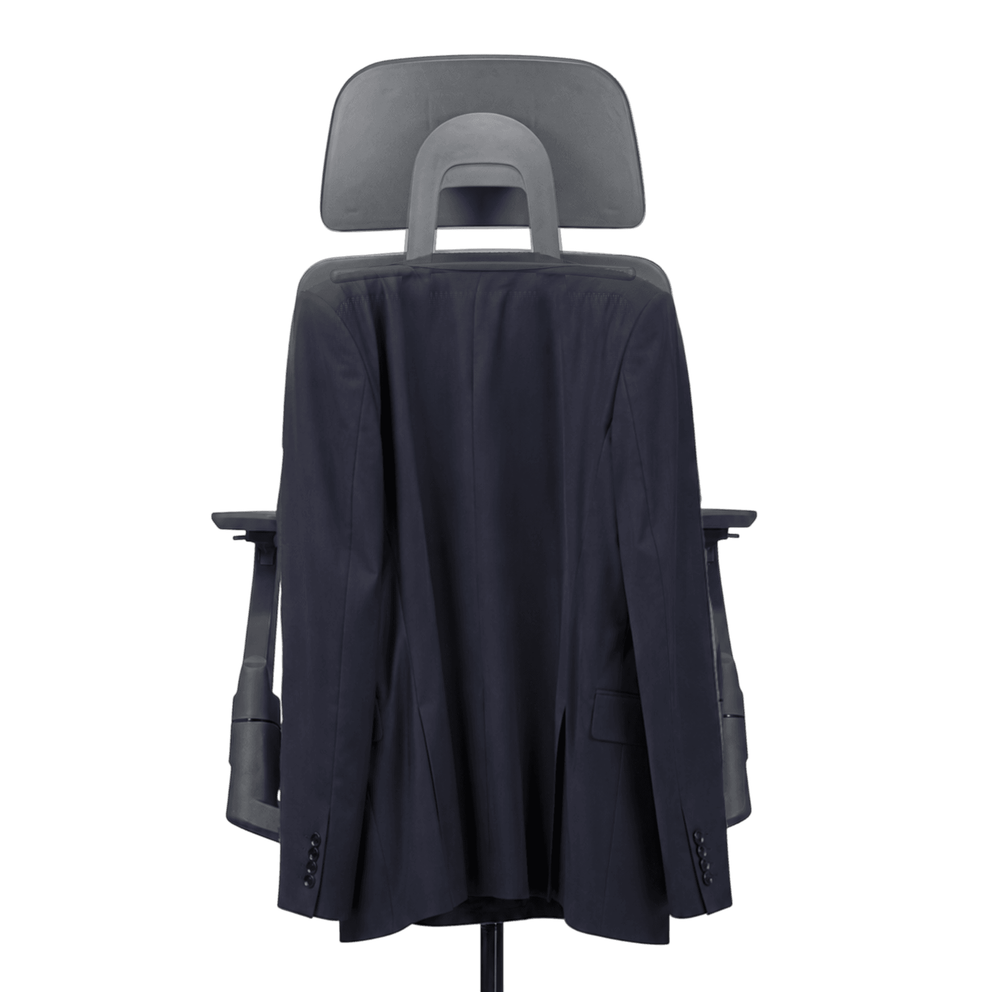 Built-In Coat Hanger on the Headrest Frame