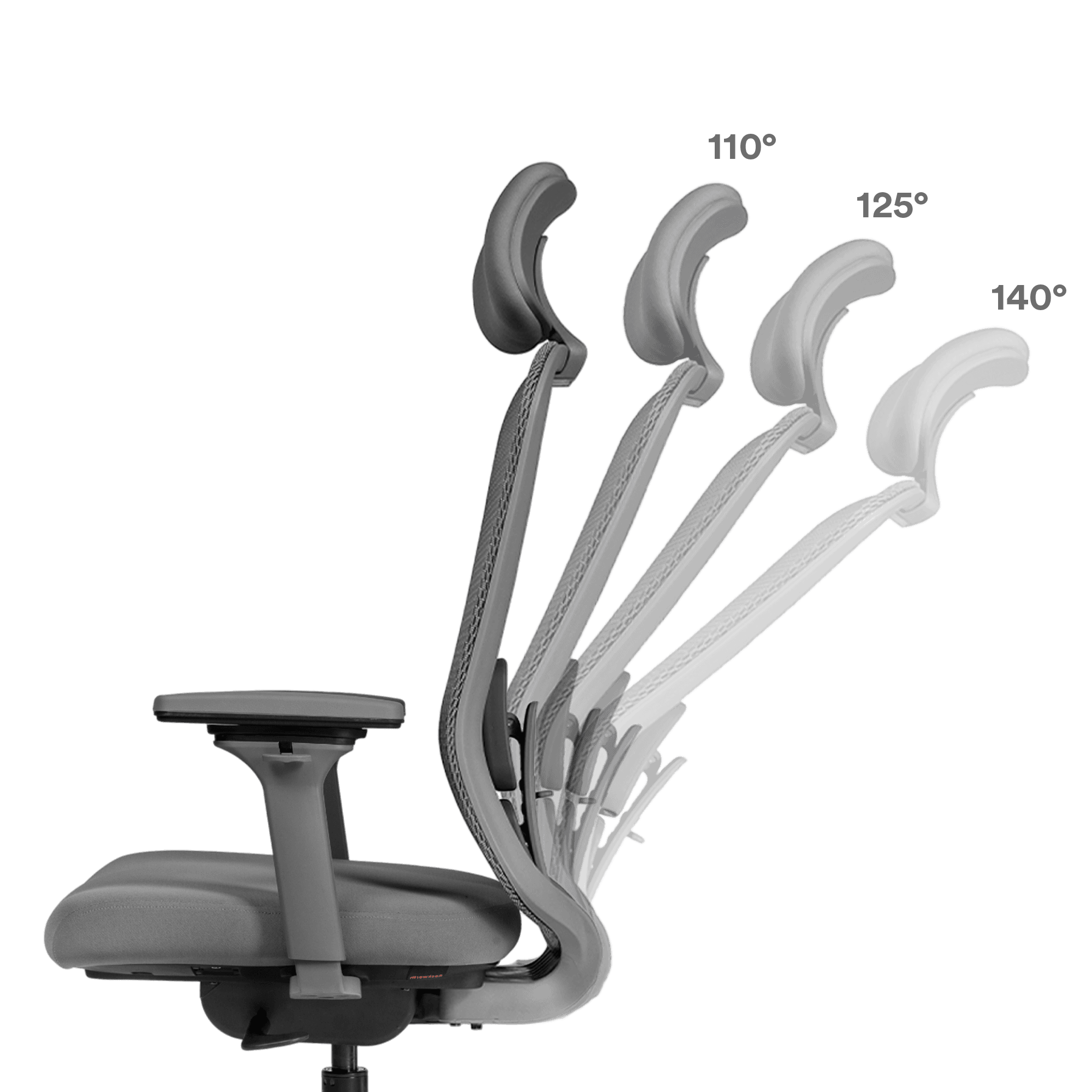 Multi-Position Recline with Anti-Shock Locking